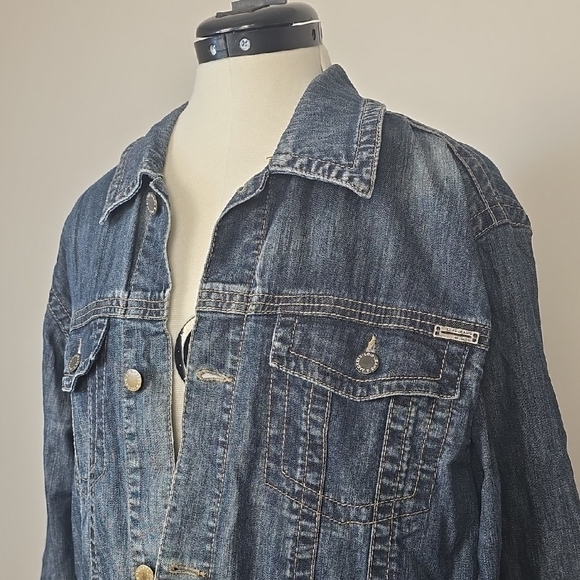 Vintage Lois Jeans Denim Jacket – Classic Blue Jean Jacket – Women’s M/M - Picture 2 of 11